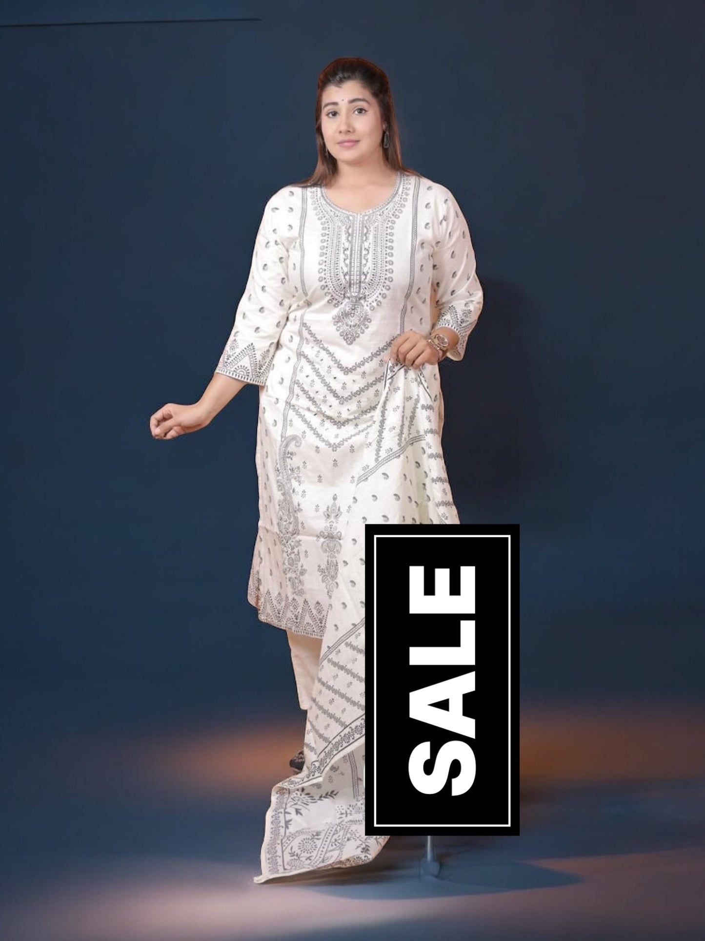Traditional Salwar Kameez Set – Ethnic Wear for Women- Ju05 - Saree Ghor Charlotte