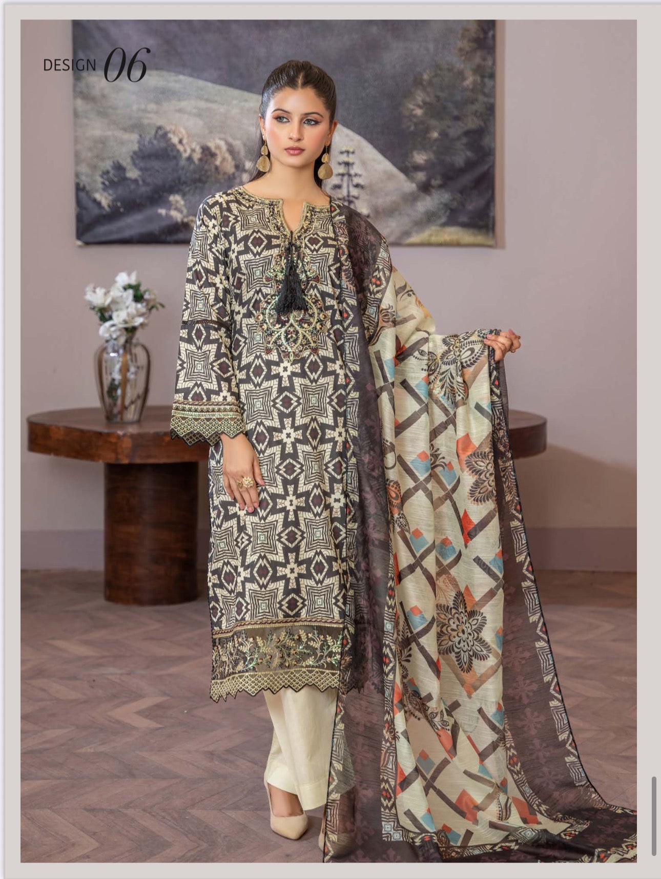 Traditional Salwar Kameez Set – Ethnic Wear for Women- Ju11 - Saree Ghor Charlotte