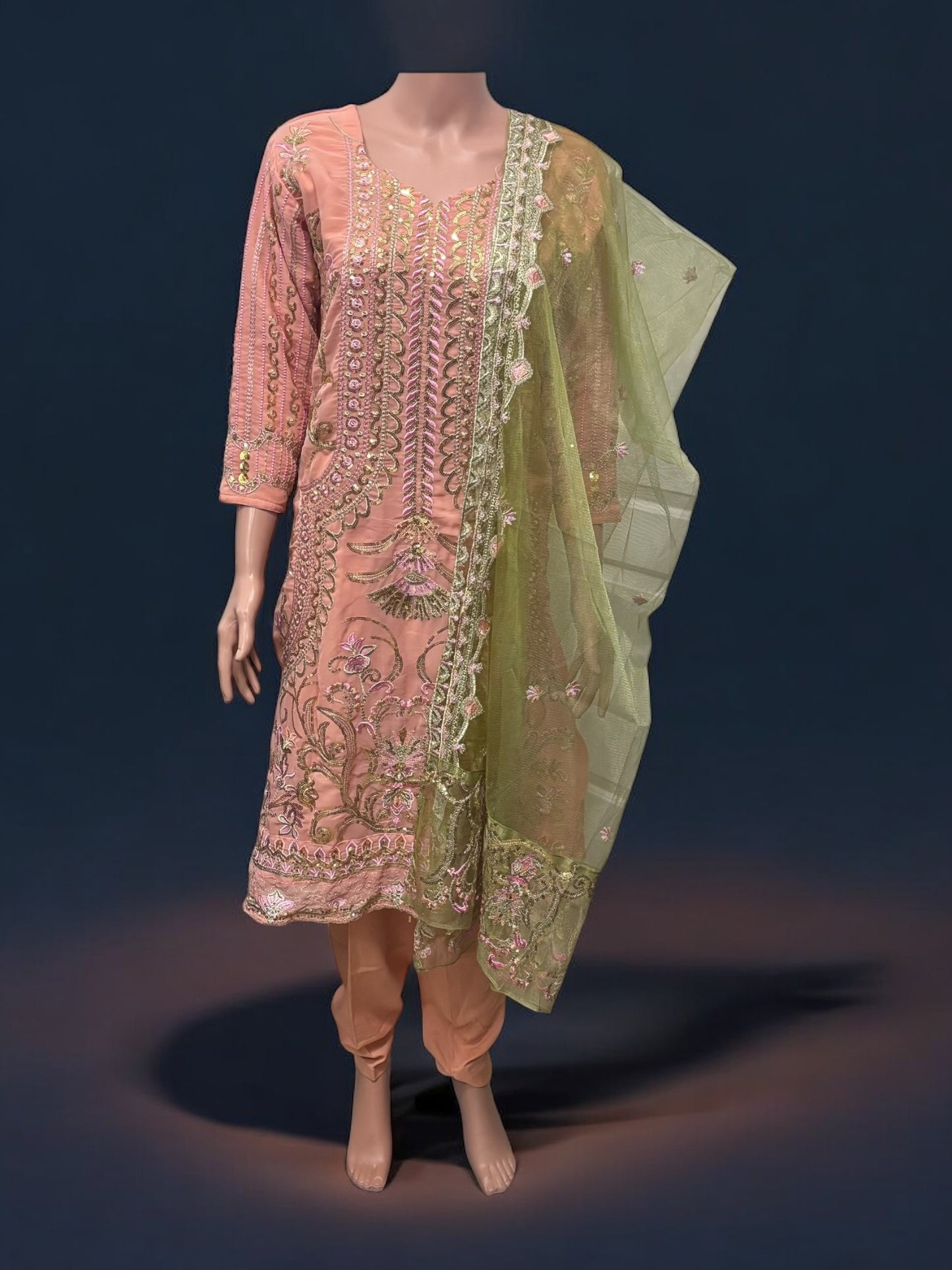 Traditional Salwar Kameez Set – Ethnic Wear for Women- S24 - Saree Ghor Charlotte