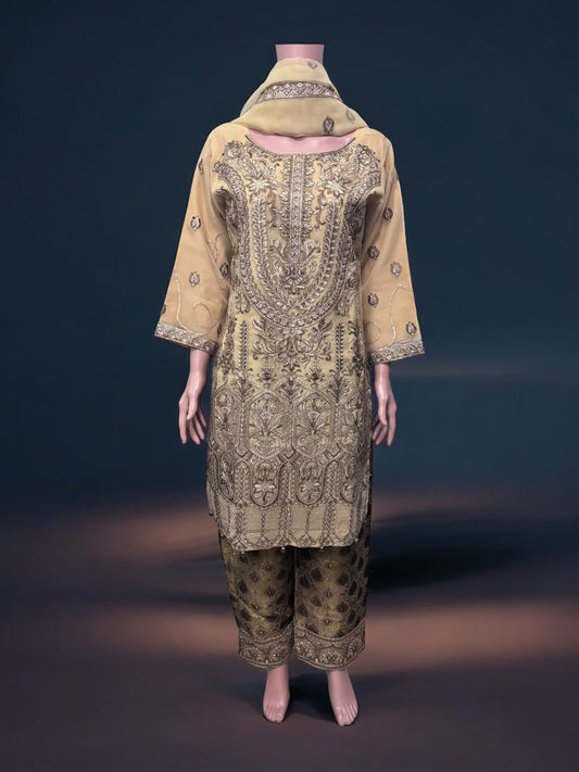 Traditional Salwar Kameez Set, Cultural Wear for Women, S25 - Saree Ghor Charlotte