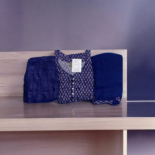 Daily Wear Traditional Linen Long Sleeve Salwar Kameez,Cultural Wear for Women 08 - Saree Ghor Charlotte