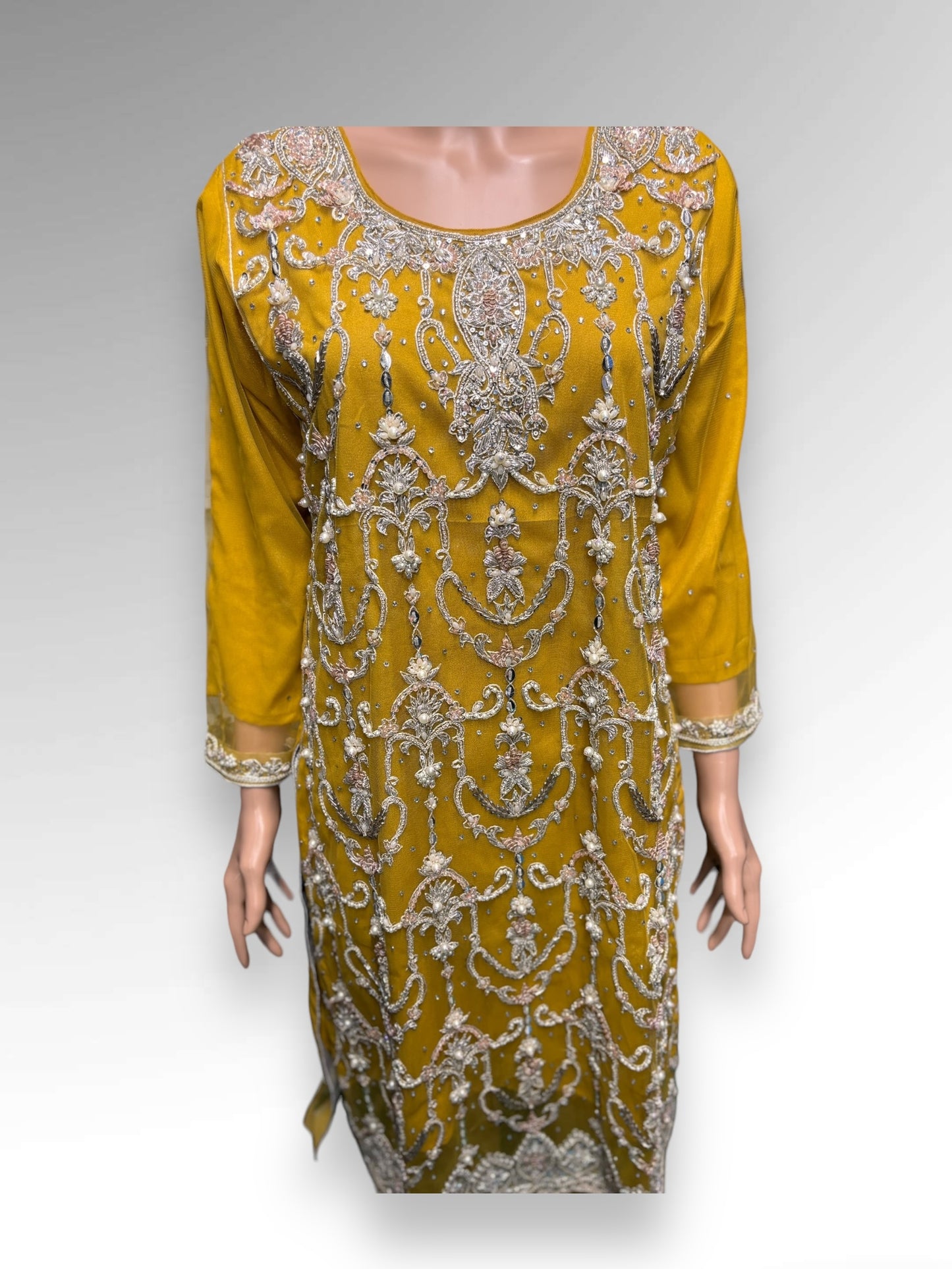 Designer Handwork Designer Salwar Kameez Ensemble - Ethnic Wear for Women-04 - Saree Ghor Charlotte