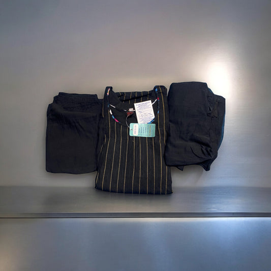 Daily Wear Traditional Linen Long Sleeve Salwar Kameez,Cultural Wear for Women 09 - Saree Ghor Charlotte