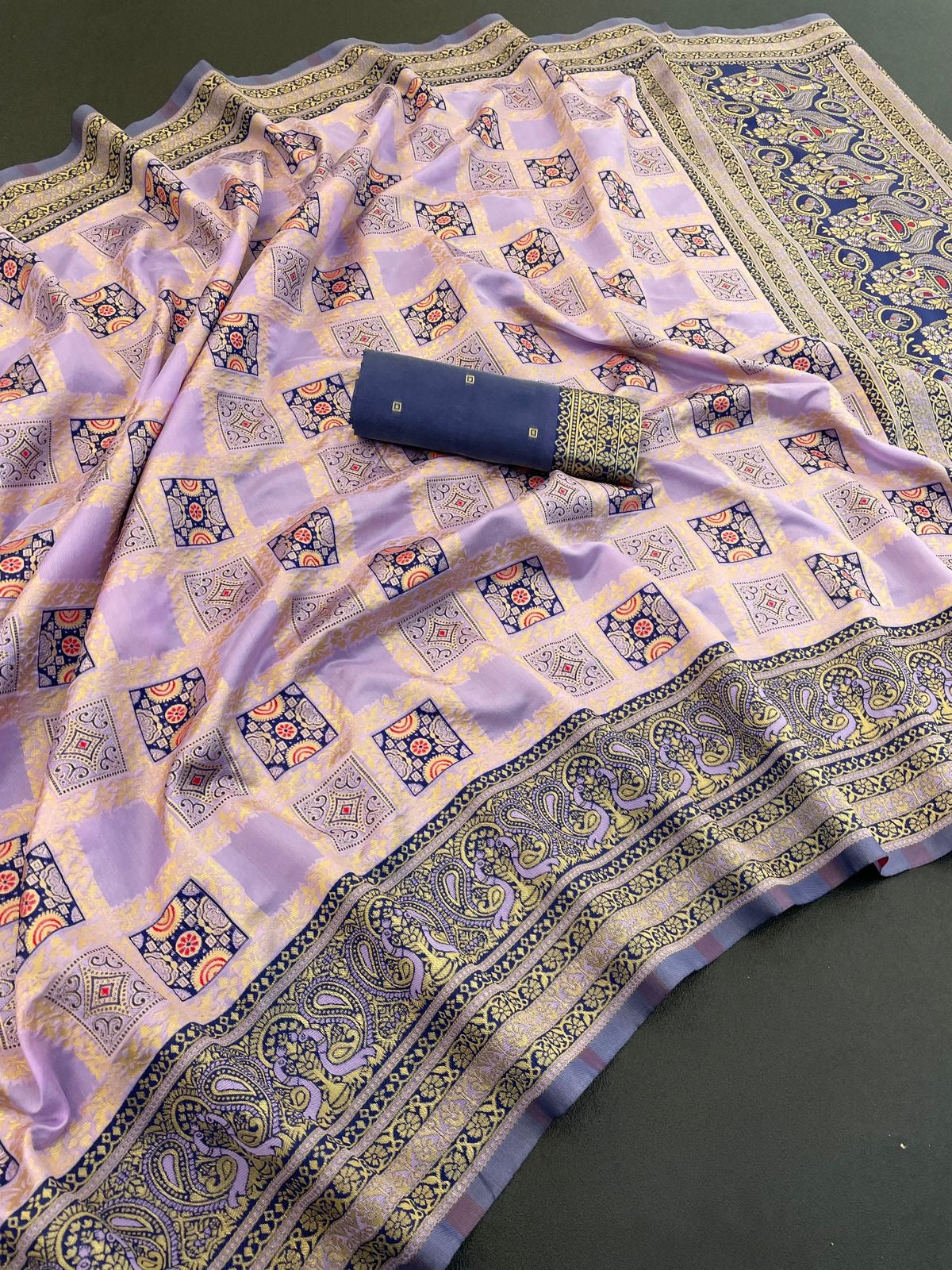 Art Silk Traditional Designer Saree – Ethnic Wear for Women- 316 - Saree Ghor Charlotte
