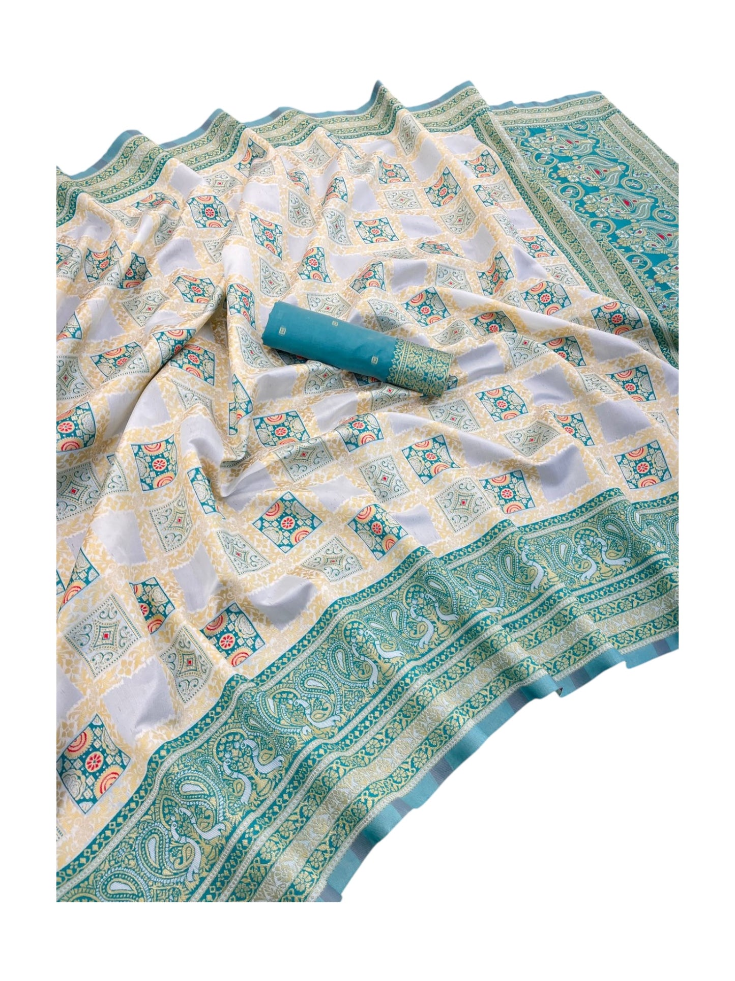 Art Silk Traditional Designer Saree – Ethnic Wear for Women- 317 - Saree Ghor Charlotte