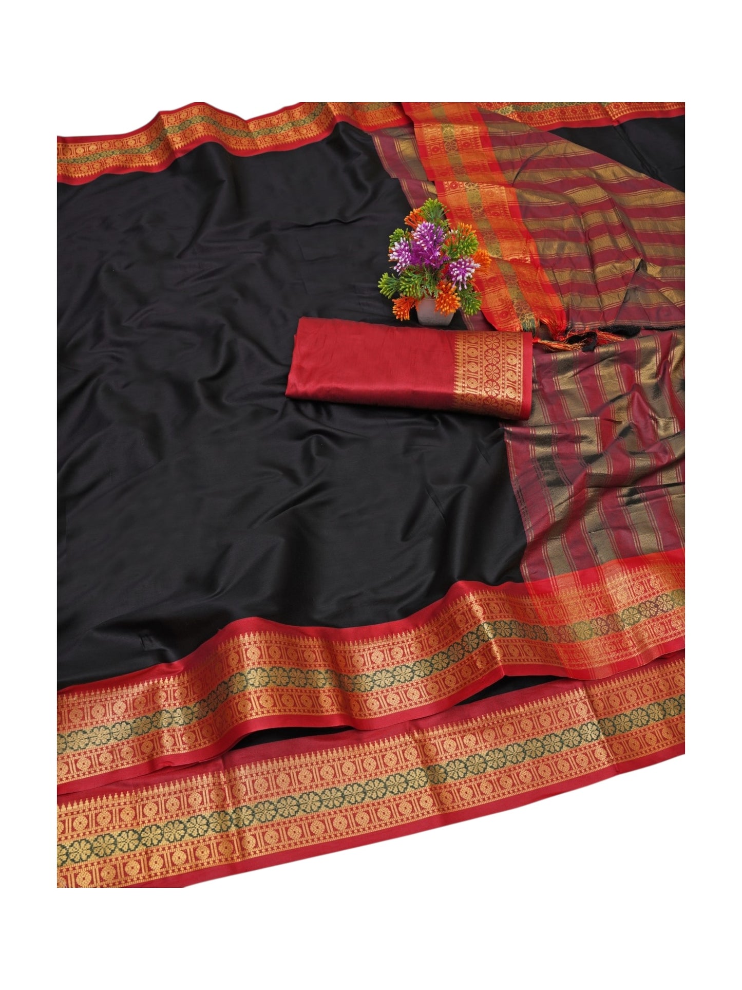 Aura Silk Traditional Designer Saree – Ethnic Wear for Women- 313 - Saree Ghor Charlotte