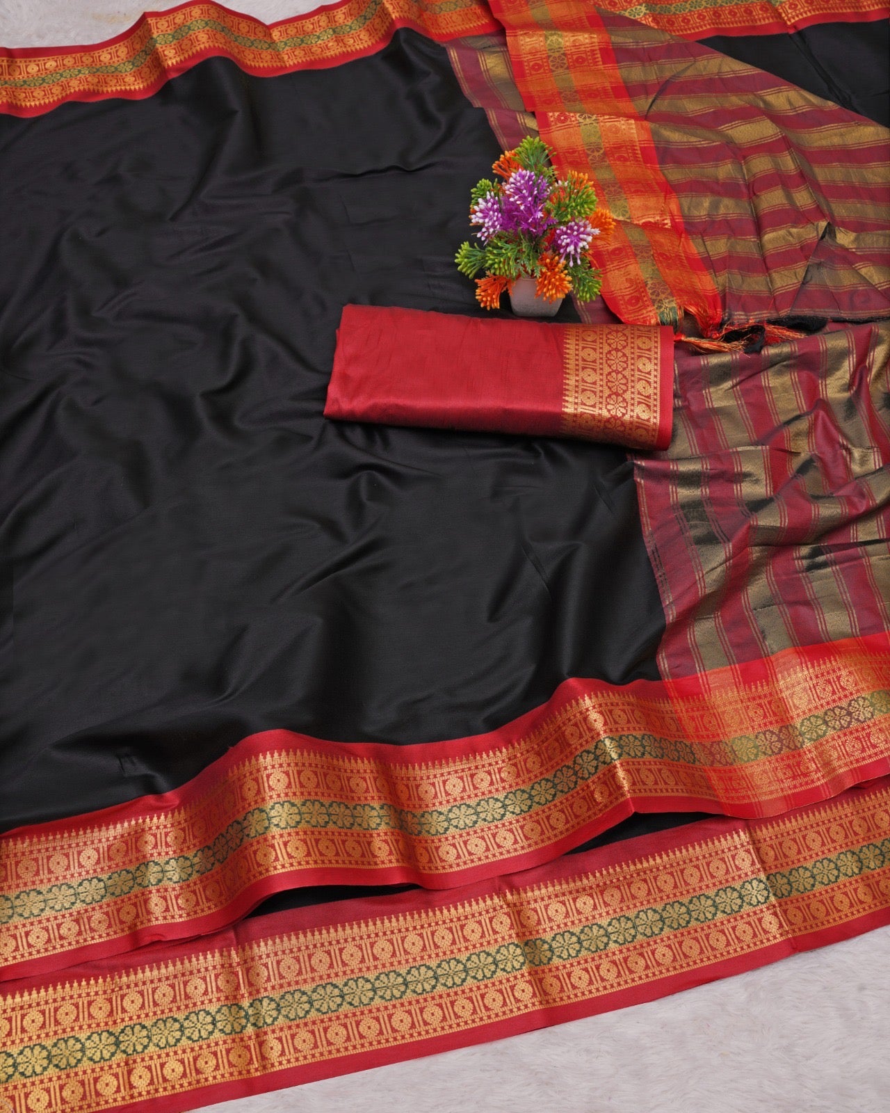 Aura Silk Traditional Designer Saree – Ethnic Wear for Women- 313 - Saree Ghor Charlotte