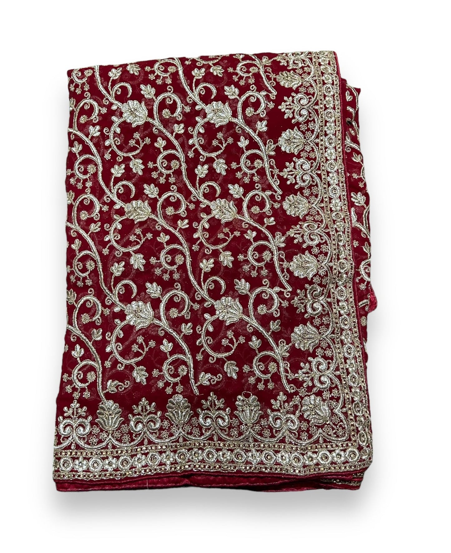 Designer Party Wear Saree- Indian Ethnic Wear for Women - Saree Ghor Charlotte
