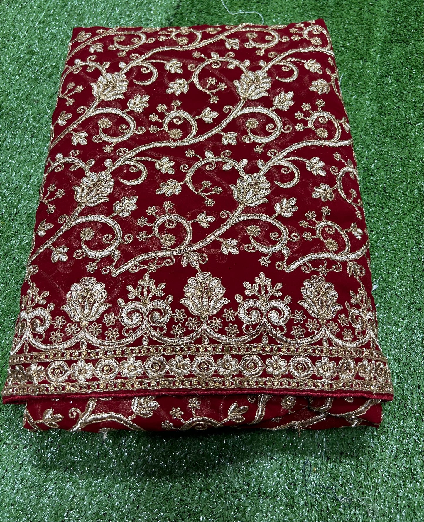 Designer Party Wear Saree- Indian Ethnic Wear for Women - Saree Ghor Charlotte