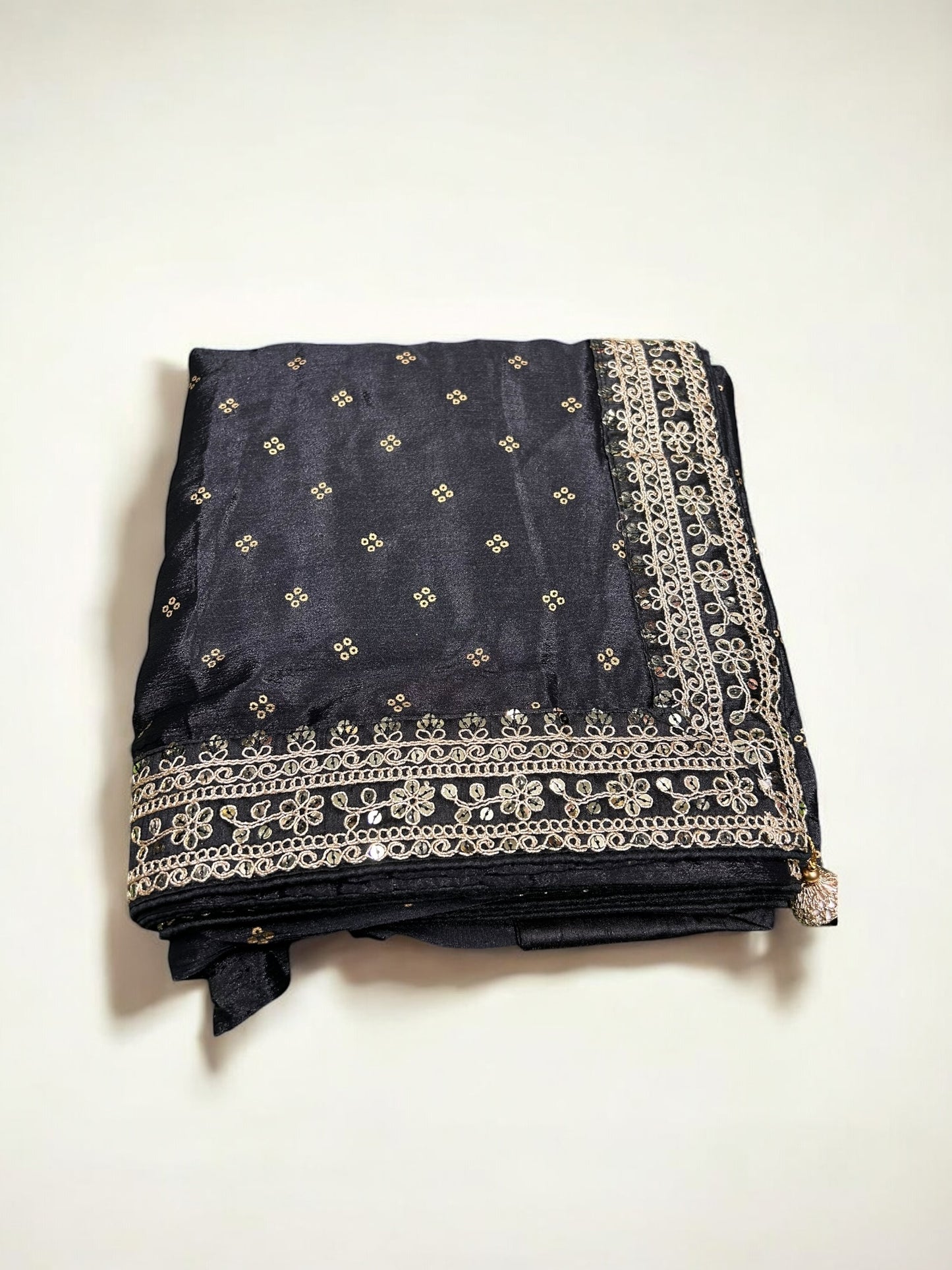 Enchanting Evening: Traditional Designer Wear Saree -01 - Saree Ghor Charlotte