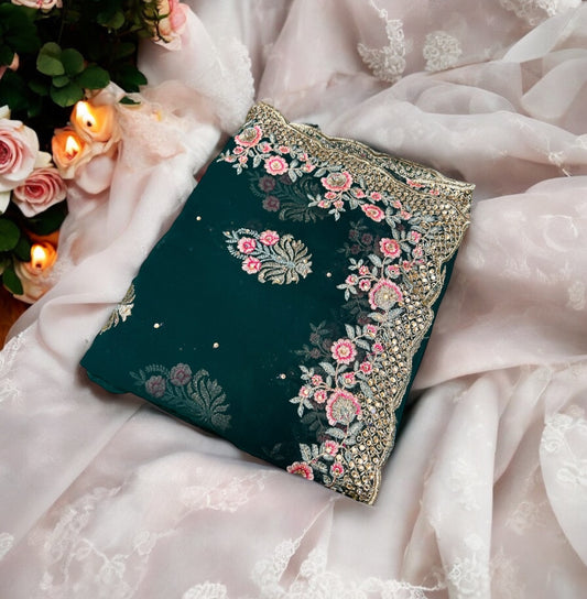 Exclusive Designer Party Saree ,017 - Saree Ghor Charlotte