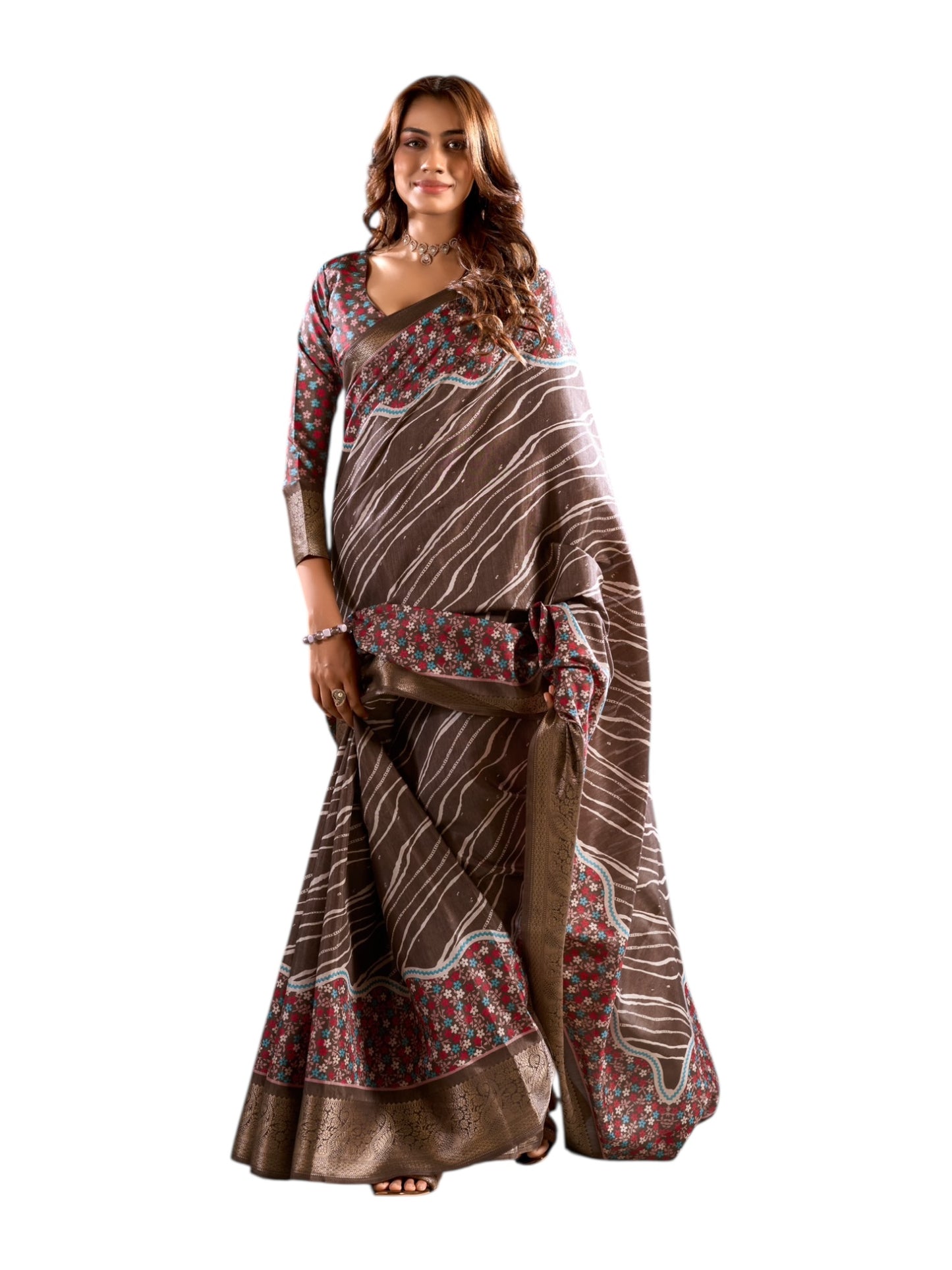 Jamoon Silk Traditional Designer Saree, Cultural Wear for Women, 315 - Saree Ghor Charlotte