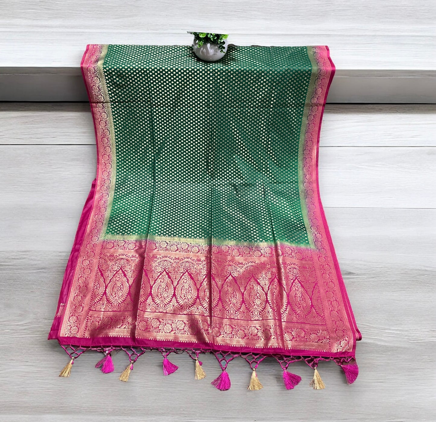 Opara Silk Saree- Traditional Clothing for Women - Saree Ghor Charlotte