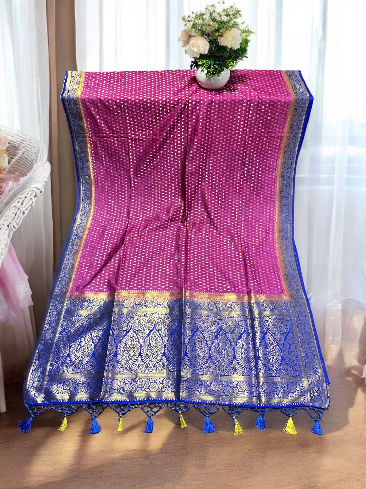 Opara Silk Saree- Traditional Clothing for Women - Saree Ghor Charlotte