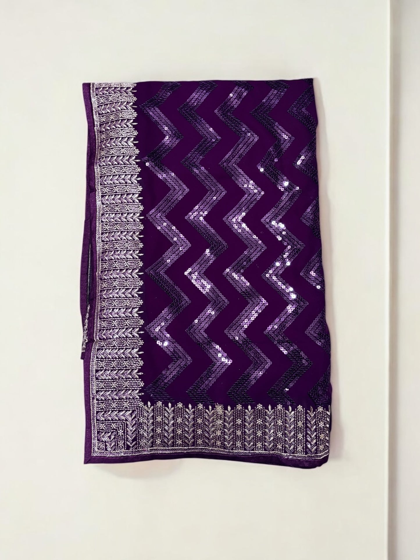 Purple Traditional Designer Saree with Ready Blouse– Ethnic Wear for Women- 220 - Saree Ghor Charlotte