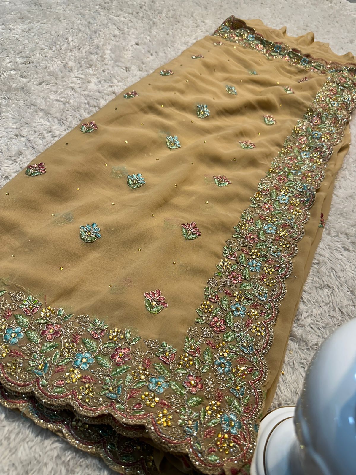 Traditional Designer Saree with Ready Blouse- Elegant Indian Ethnic Wear for Women - 012 - Saree Ghor Charlotte