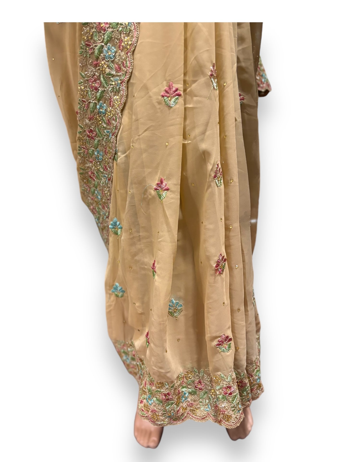 Traditional Designer Saree with Ready Blouse- Elegant Indian Ethnic Wear for Women - 012 - Saree Ghor Charlotte