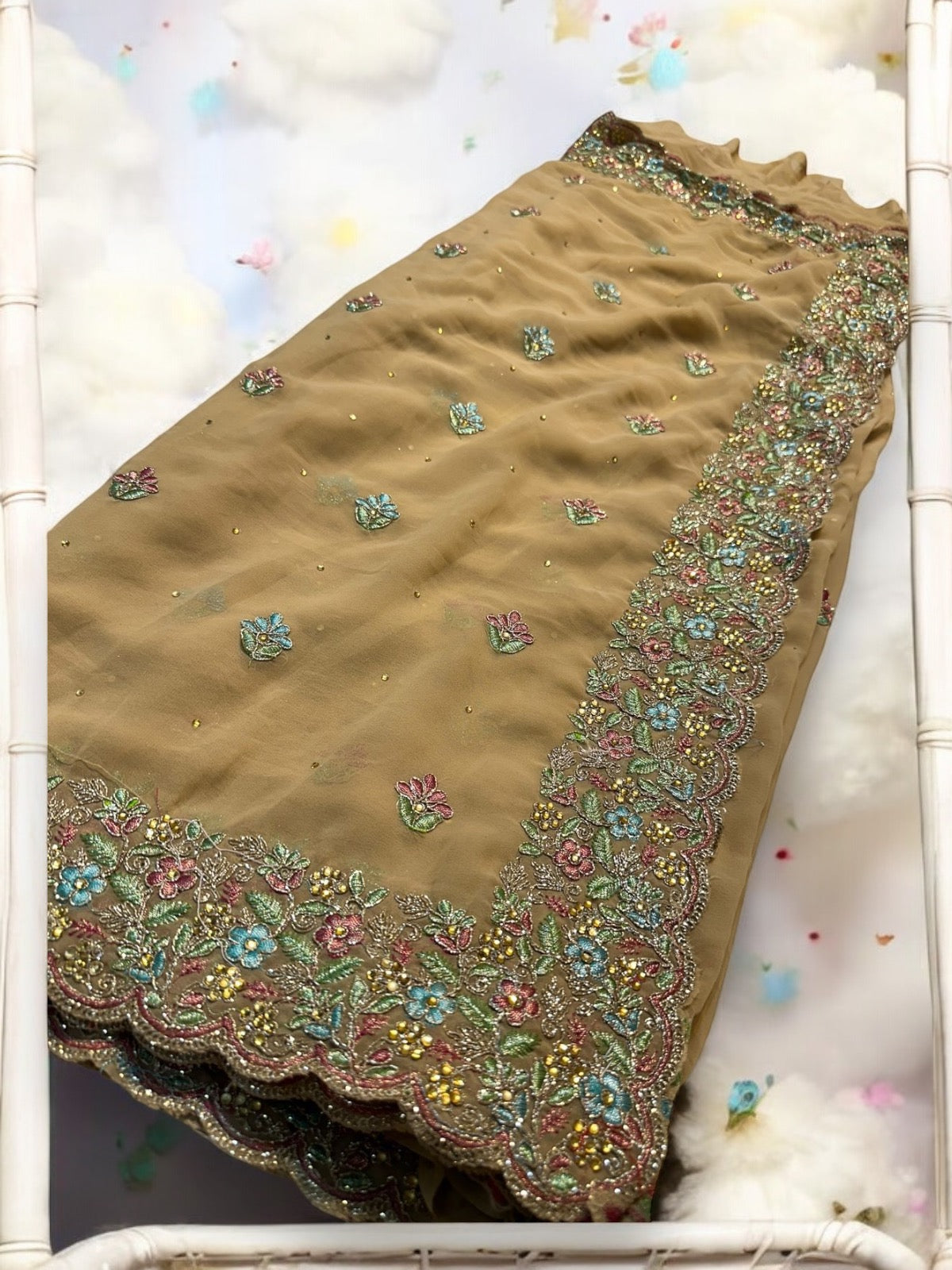 Traditional Designer Saree with Ready Blouse- Elegant Indian Ethnic Wear for Women - 012 - Saree Ghor Charlotte