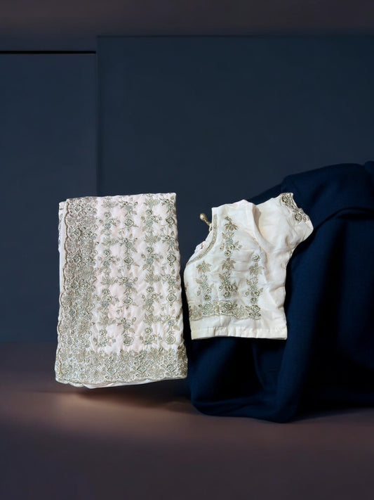 Traditional Designer Saree with Ready Blouse– Cultural Wear for Women, 212 - Saree Ghor Charlotte