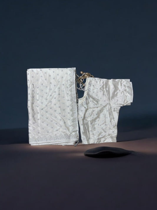 Traditional Designer Saree with Ready Blouse– Cultural Wear for Women, 222 - Saree Ghor Charlotte