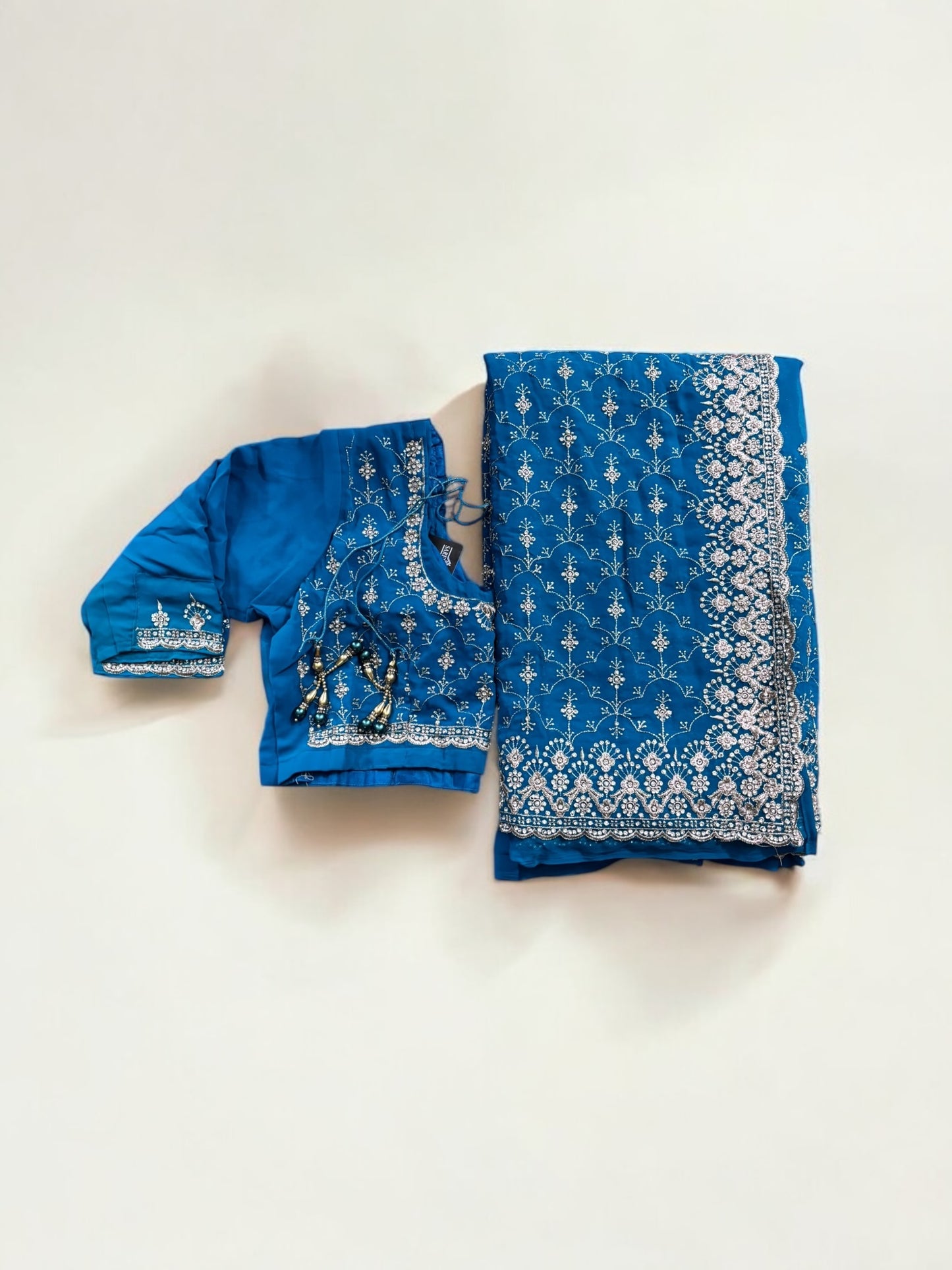Traditional Designer Saree with Ready Blouse– Ethnic Wear for Women- 303 - Saree Ghor Charlotte