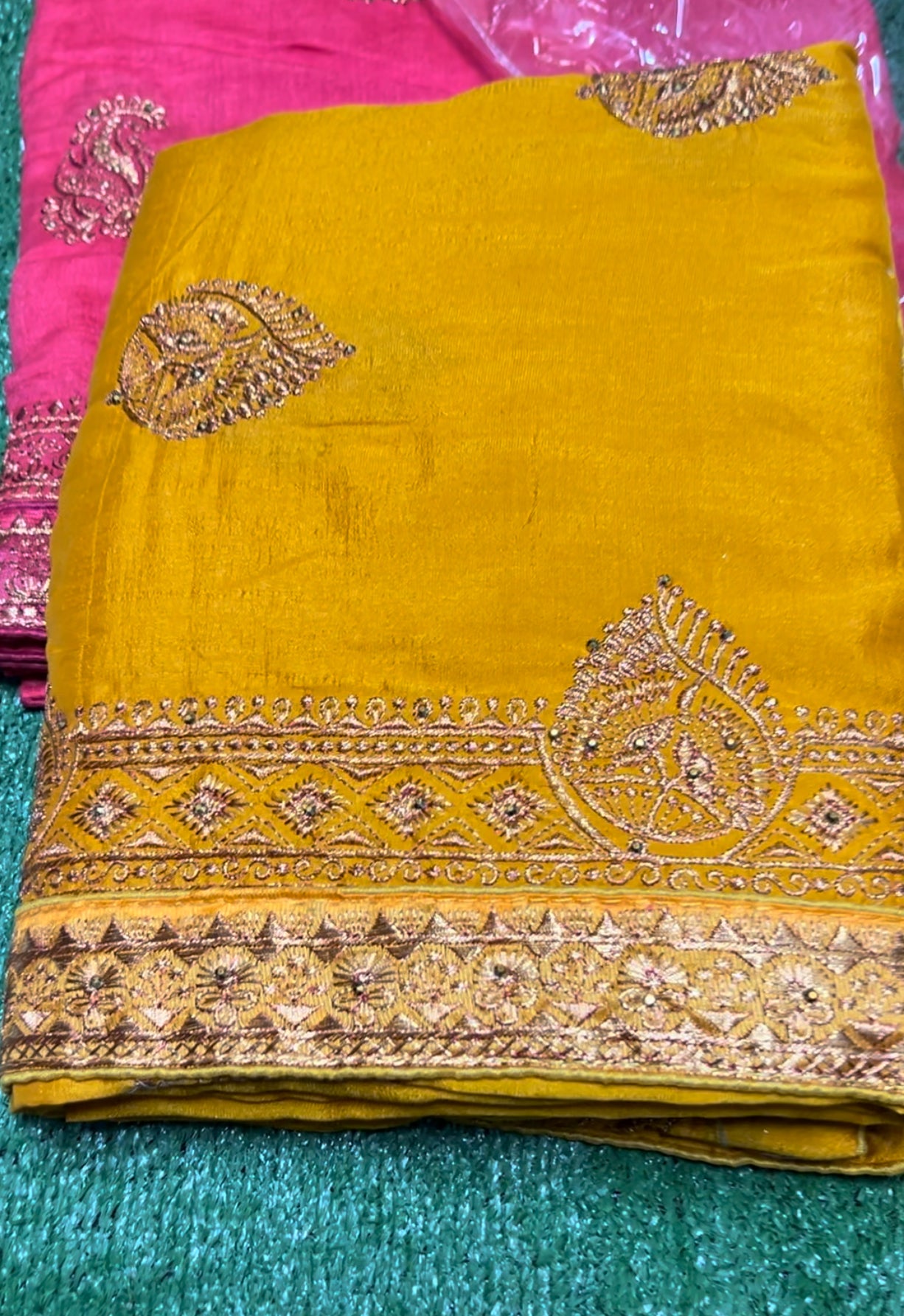 Traditional Festive Wear Vichitra Silk Saree for Women- 1005 - Saree Ghor Charlotte