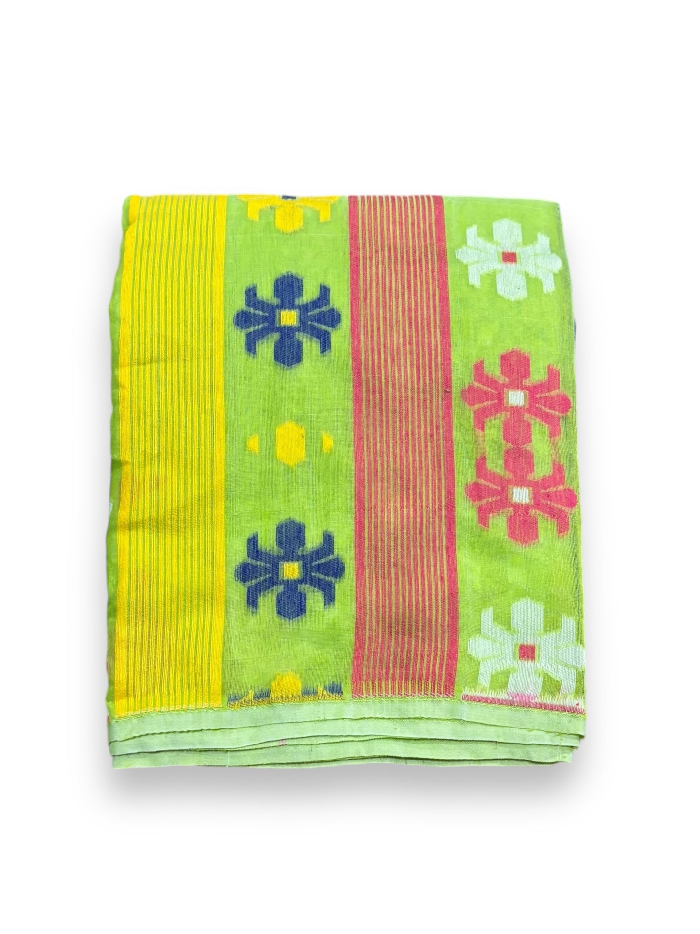 Traditional Jamdani Saree for a Ethnic Look - Indian Ethnic Wear for Women -04 - Saree Ghor Charlotte