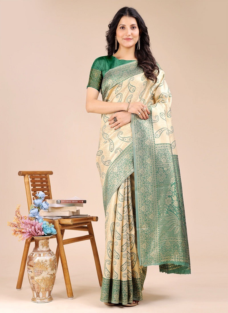 Traditional Saree – Ethnic Wear for Women- Ju07 - Saree Ghor Charlotte