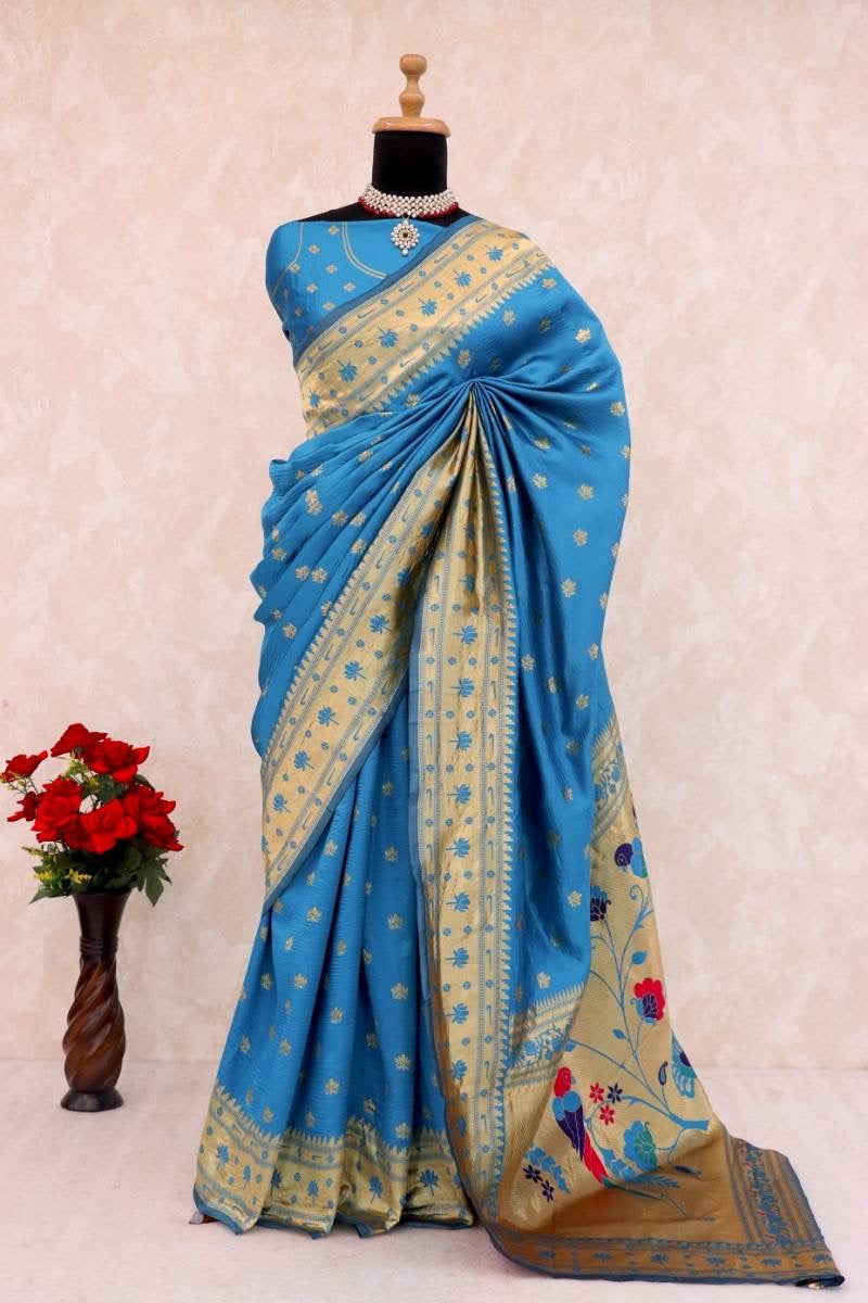 Traditional Saree – Ethnic Wear for Women- Ju09 - Saree Ghor Charlotte