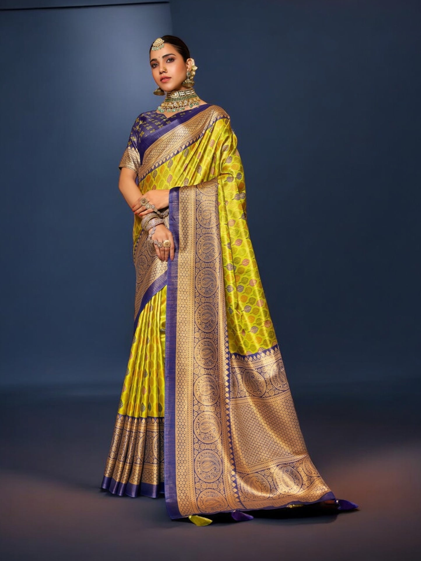 Traditional Saree – Ethnic Wear for Women- Ju17 - Saree Ghor Charlotte