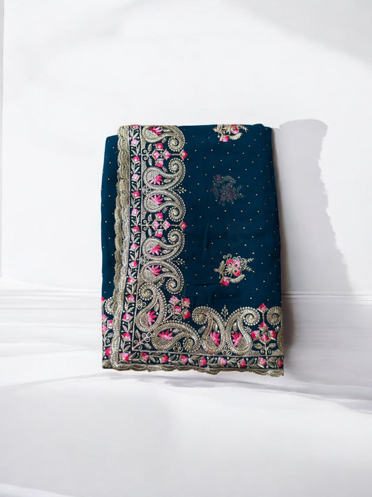 Traditional Saree, Cultural Wear for Women, Ju44 - Saree Ghor Charlotte