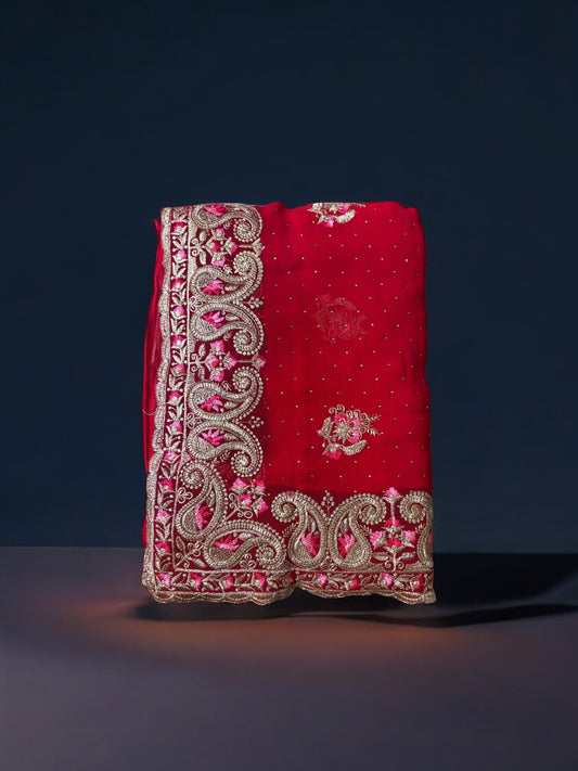 Traditional Saree, Cultural Wear for Women, Ju46 - Saree Ghor Charlotte