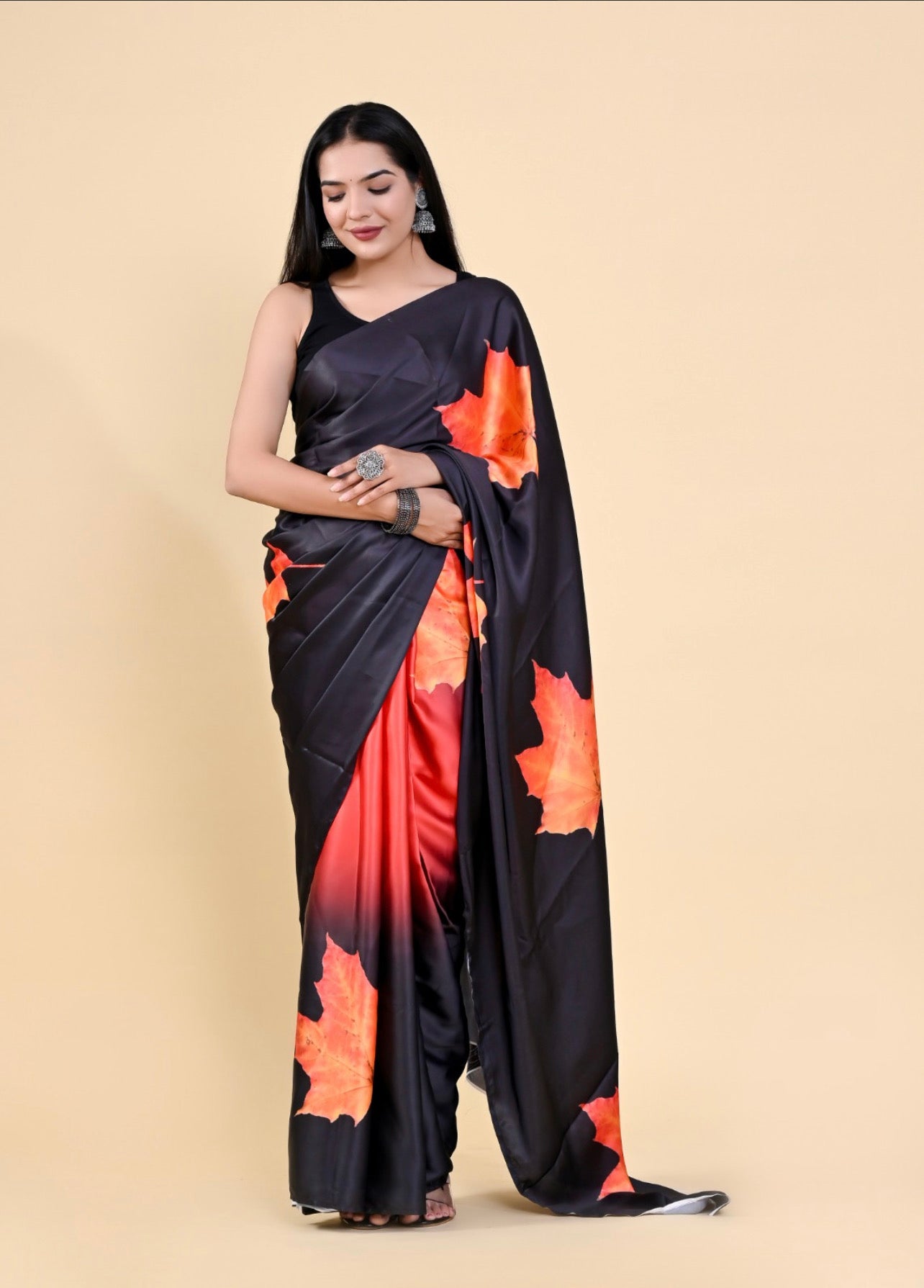 Traditional Silk Saree - Ethnic Wear for Women-01 - Saree Ghor Charlotte