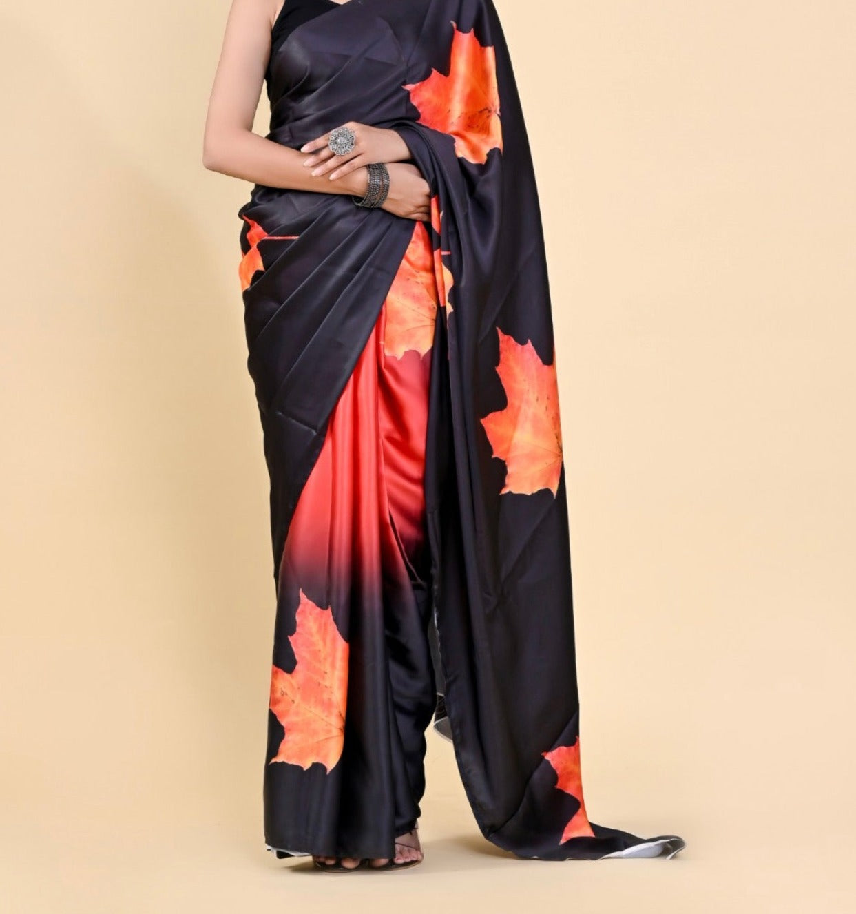 Traditional Silk Saree - Ethnic Wear for Women-01 - Saree Ghor Charlotte