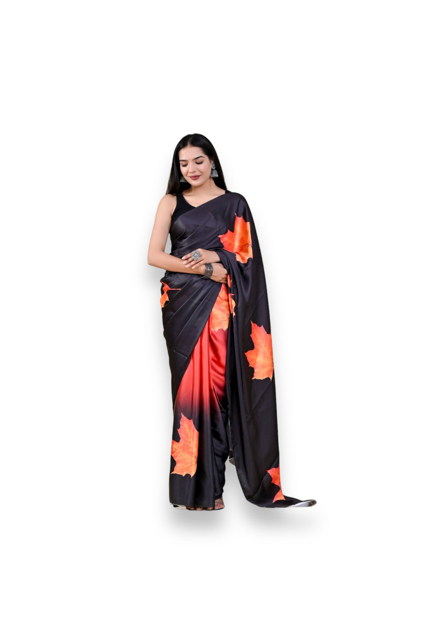 Traditional Silk Saree - Ethnic Wear for Women-01 - Saree Ghor Charlotte