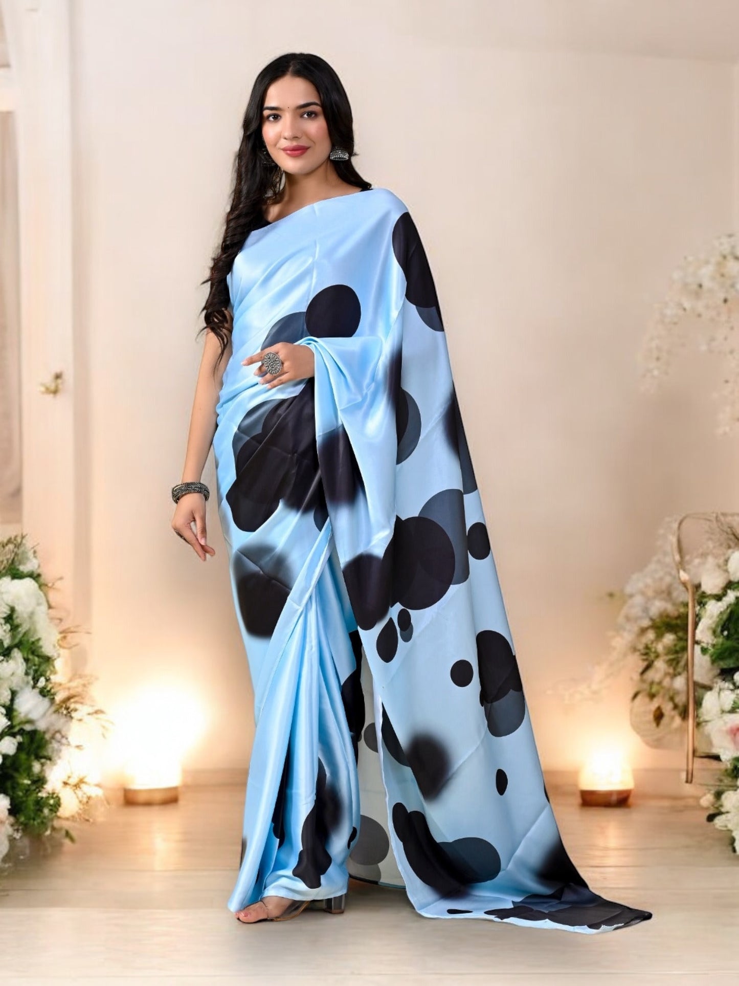 Traditional Silk Saree - Ethnic Wear for Women- 07 - Saree Ghor Charlotte