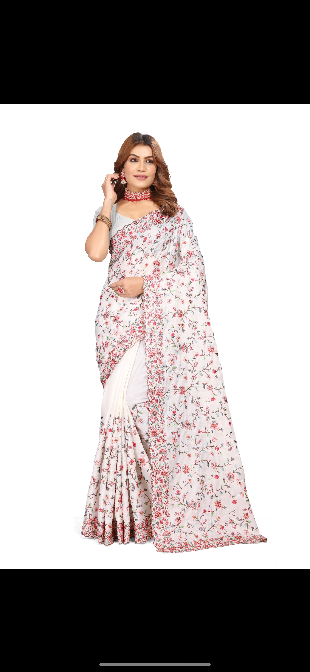 White Tussar silk Traditional Designer Saree with Ready Blouse– Ethnic Wear for Women- 207 - Saree Ghor Charlotte