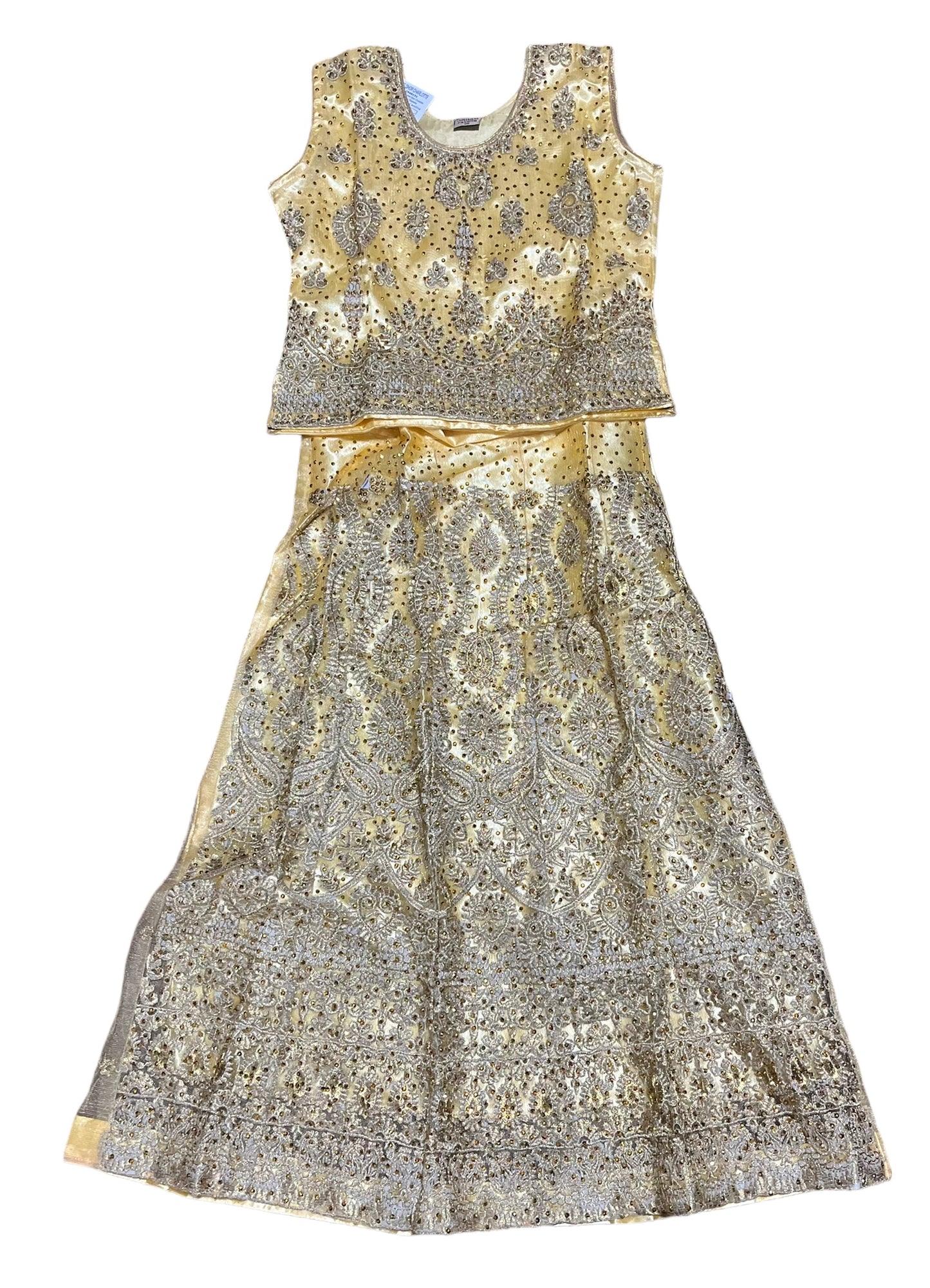 Traditional Girls Lehenga Choli Set – Ethnic Wear for Kids-01 - Saree Ghor Charlotte