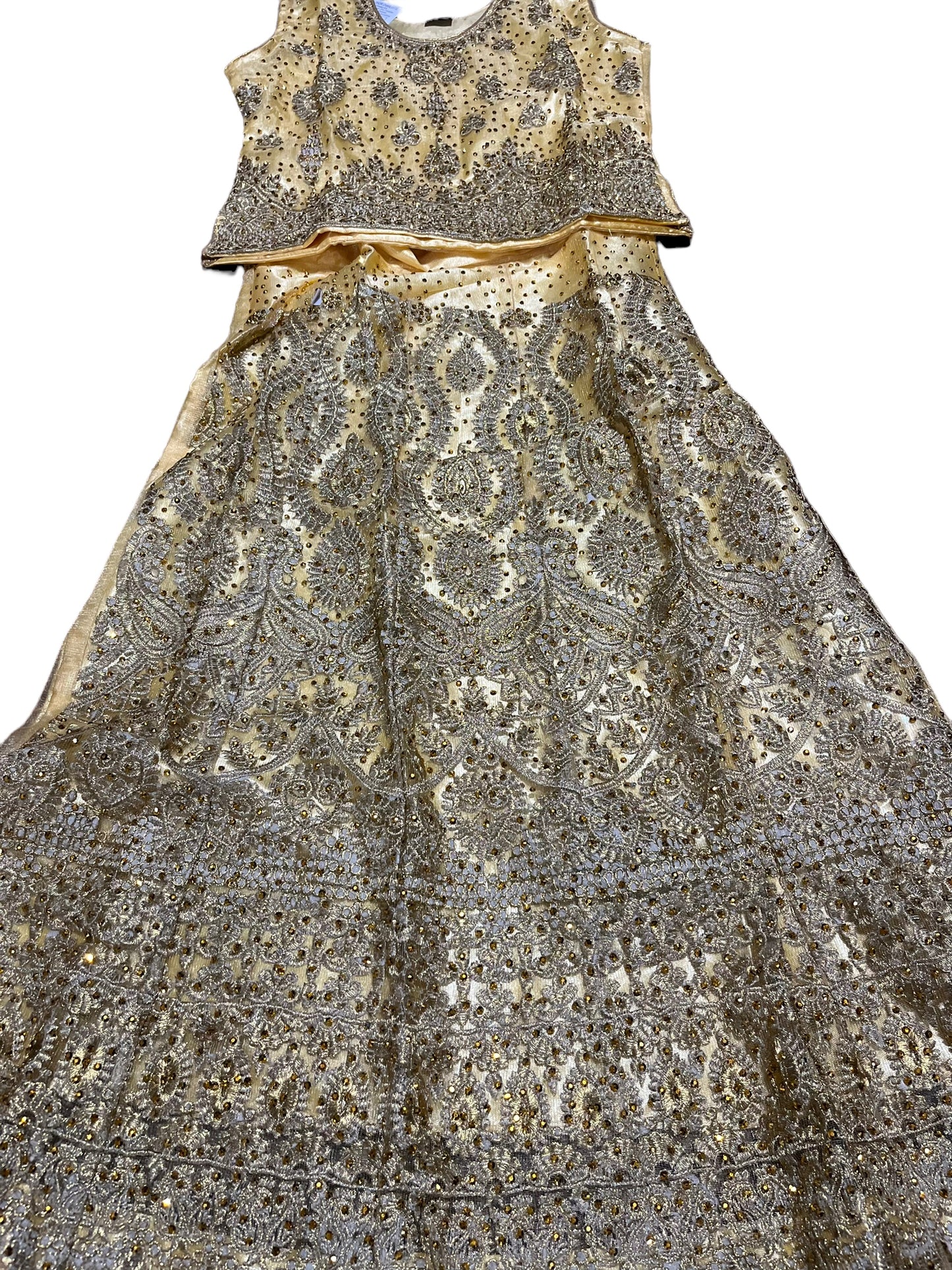 Traditional Girls Lehenga Choli Set – Ethnic Wear for Kids-01 - Saree Ghor Charlotte