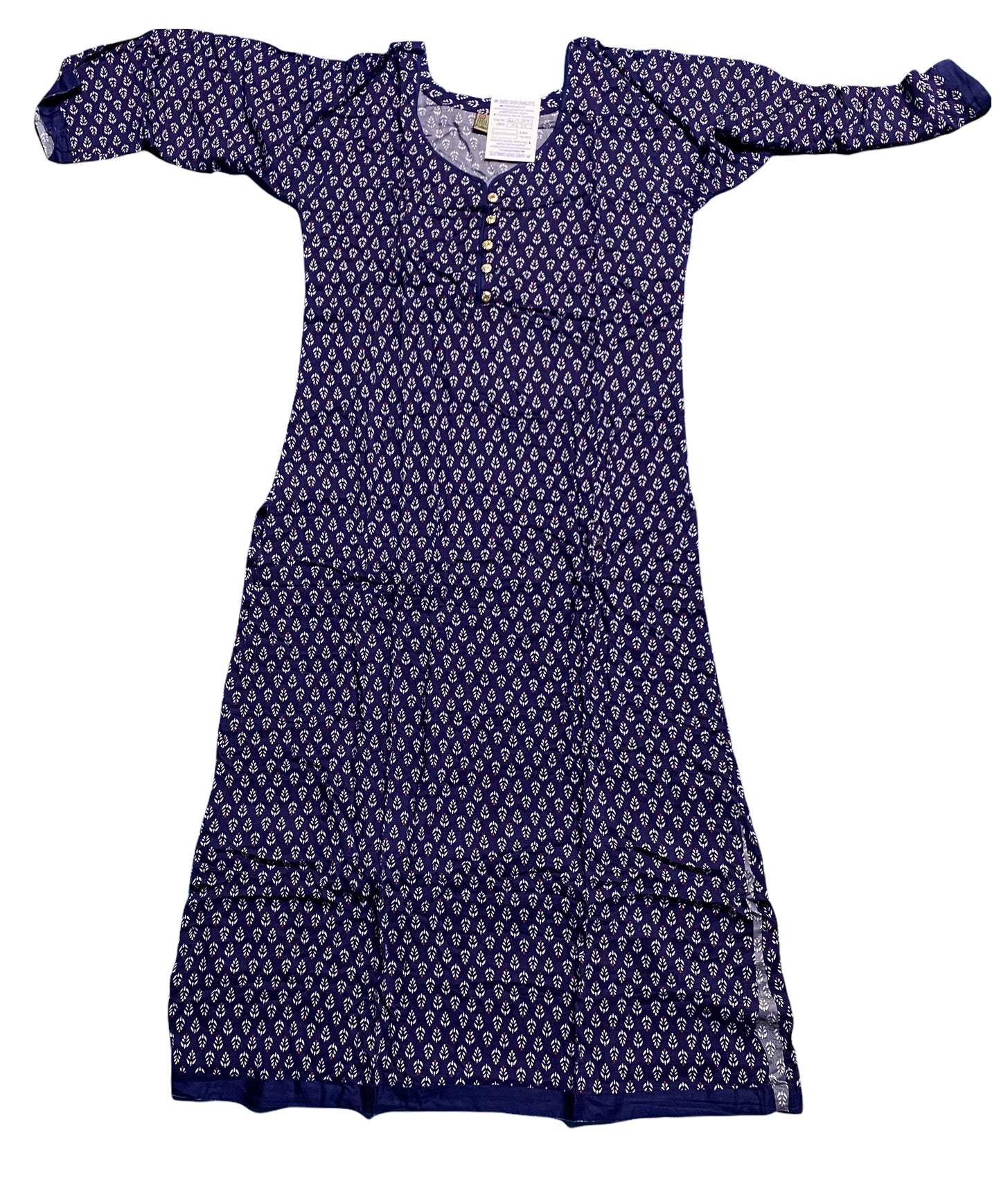 Daily Wear Traditional Linen Long Sleeve Salwar Kameez-Ethnic Wear for Women 08 - Saree Ghor Charlotte