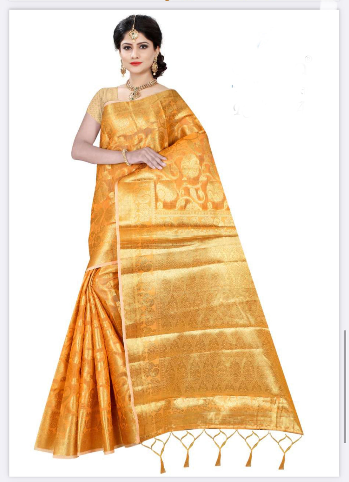 Meesho Silk Traditional Designer Saree , Cultural Wear for Women,06 - Saree Ghor Charlotte