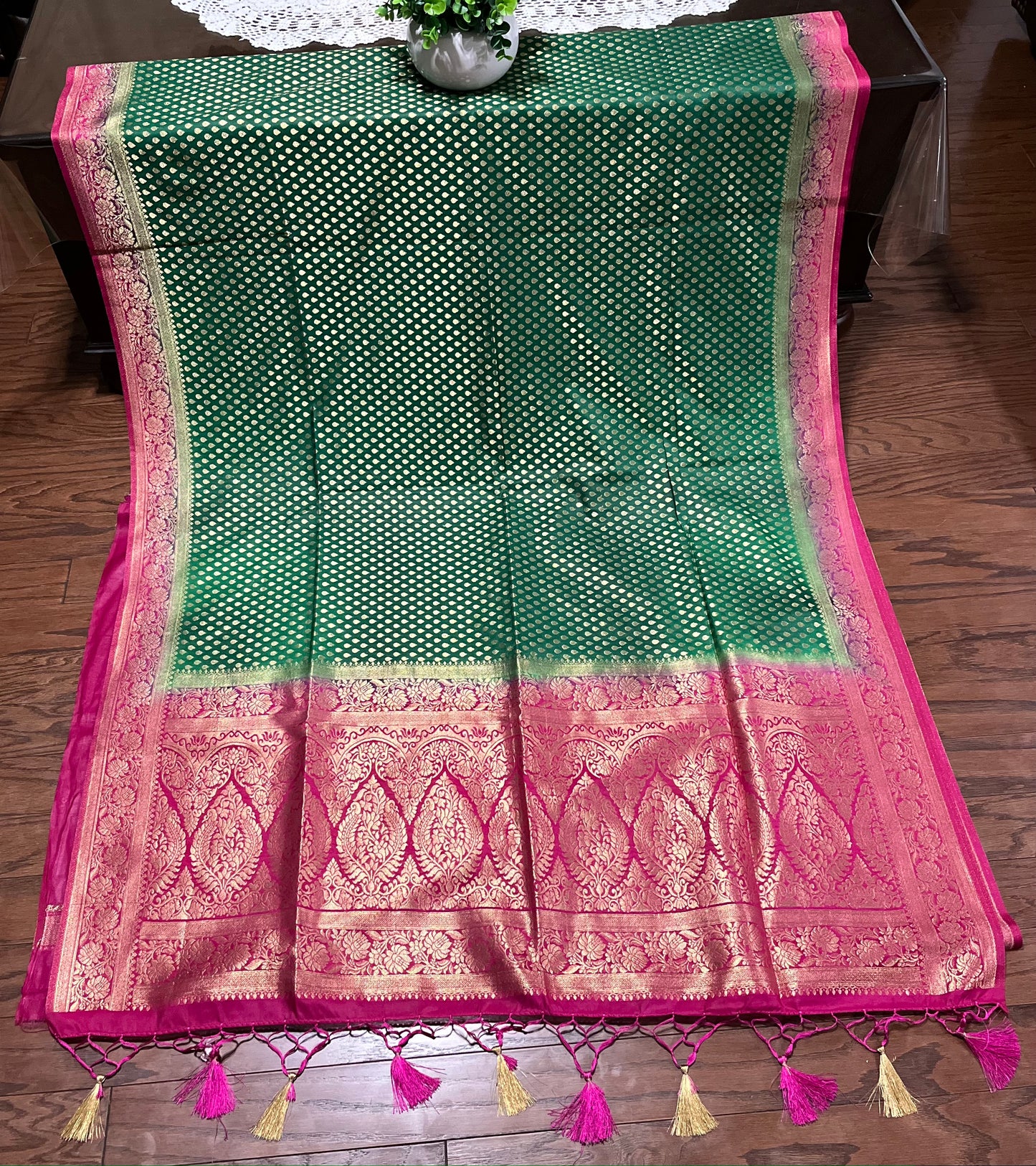 Opara Silk Saree- Traditional Clothing for Women - Saree Ghor Charlotte
