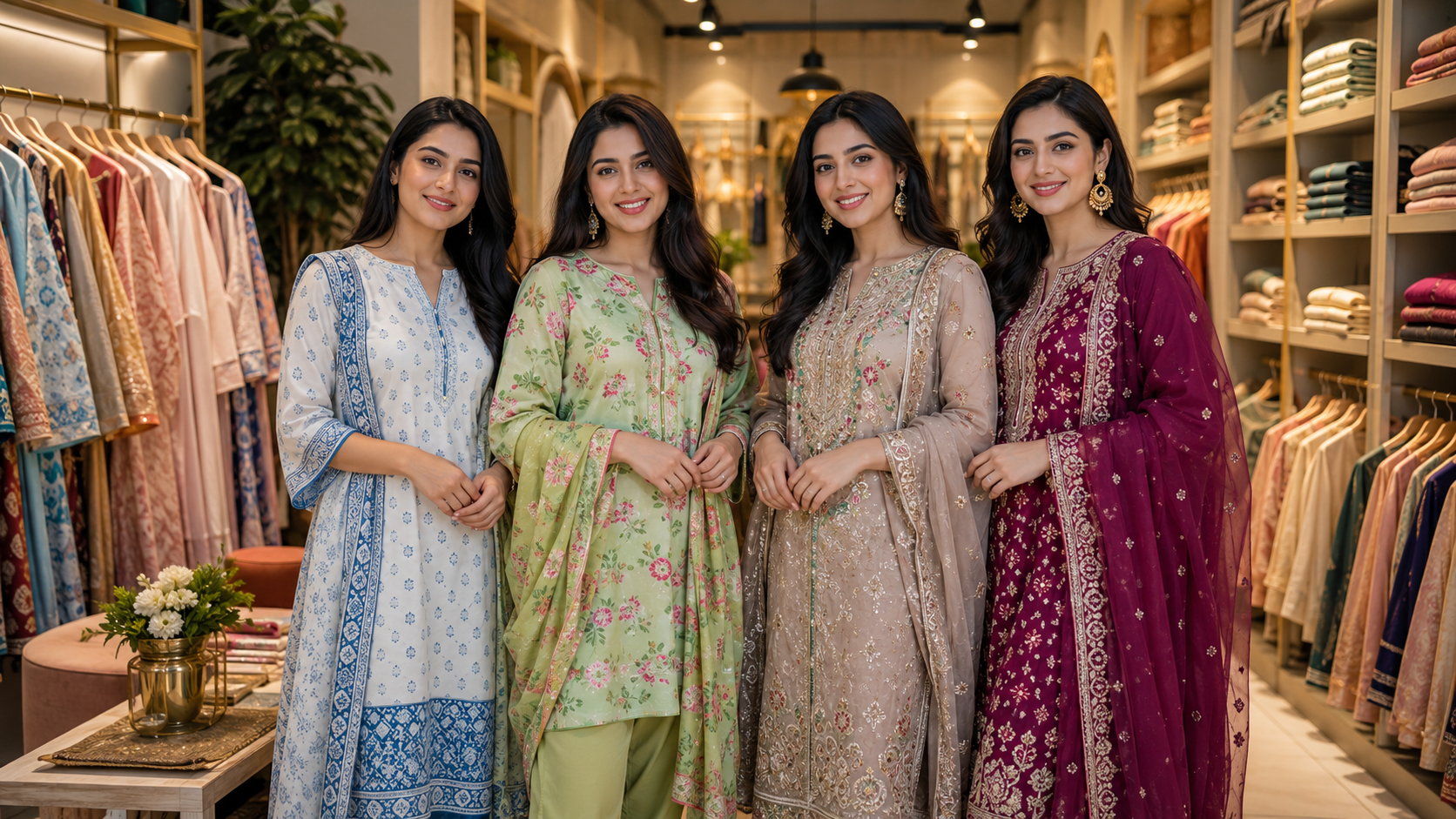 Buy Pakistani Salwar Kameez in the USA
