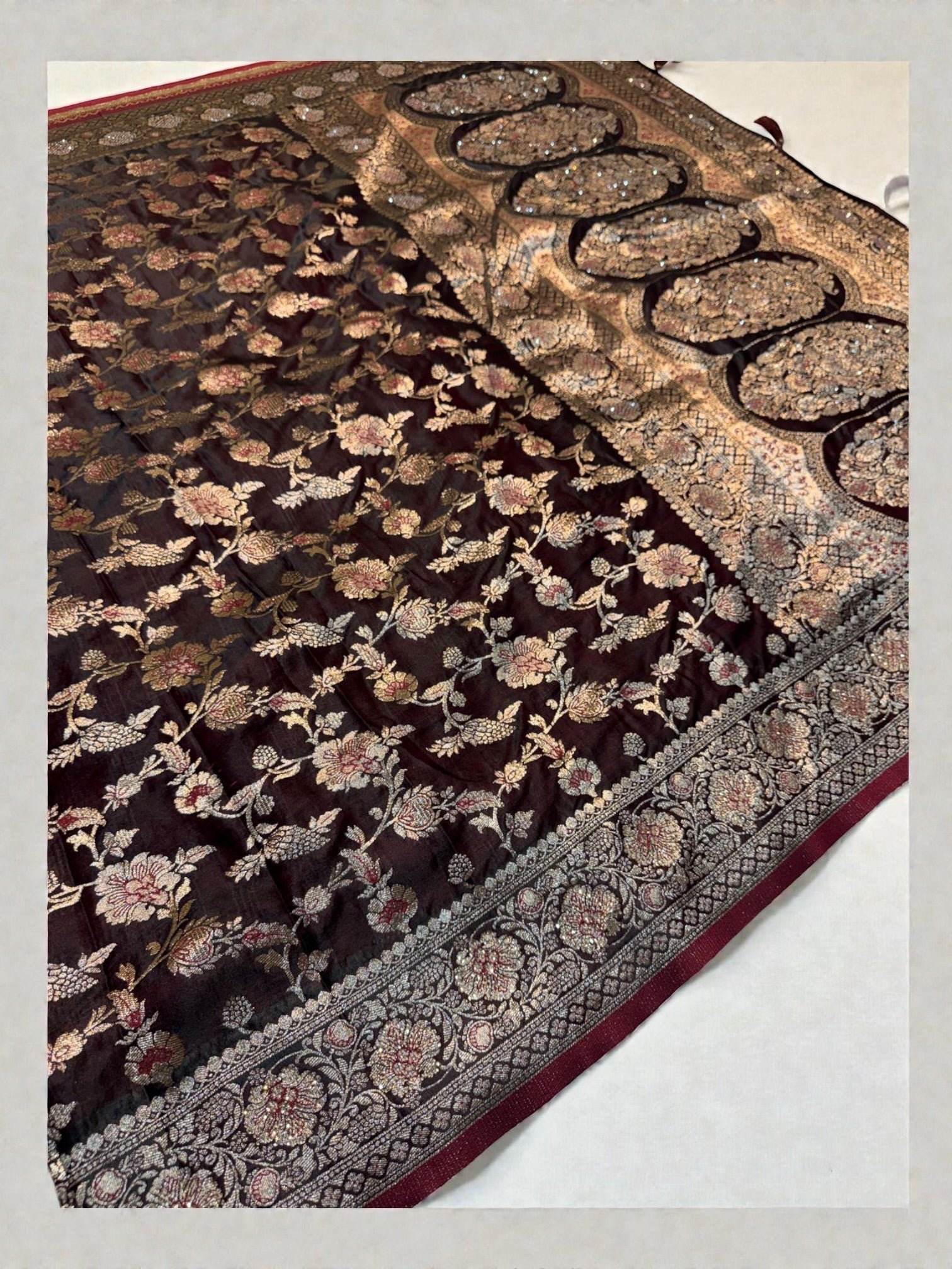 Satin Soft Banrasi Saree with Ready Blouse, Cultural Wear for Women
