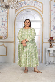 Traditional Plus Size Rayon Long Kurti, Cultural Wear for Women