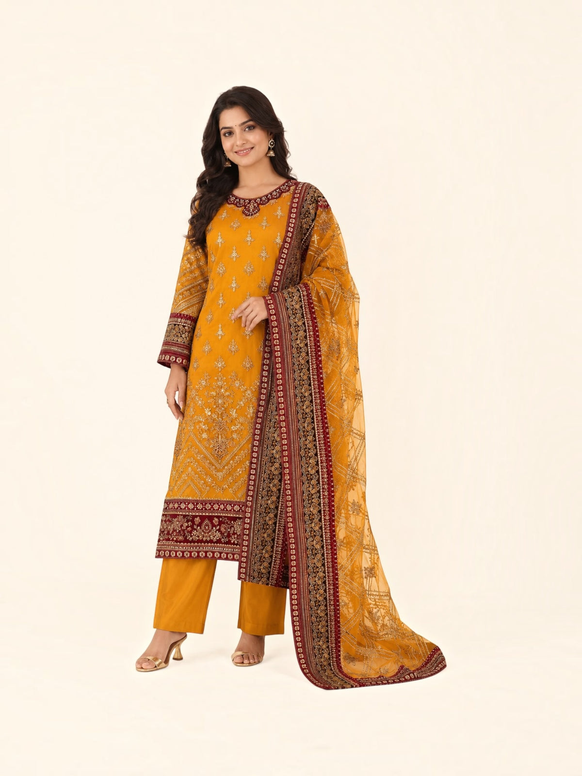 Traditional Designer Salwar Kameez Suit,Cultural Wear for Women,1550,D