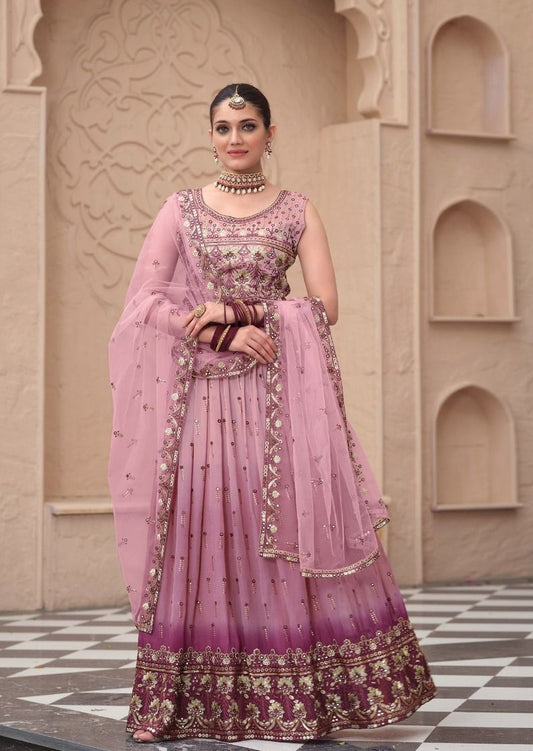 Glamour Unleashed: Party-perfect Lehenga Couture