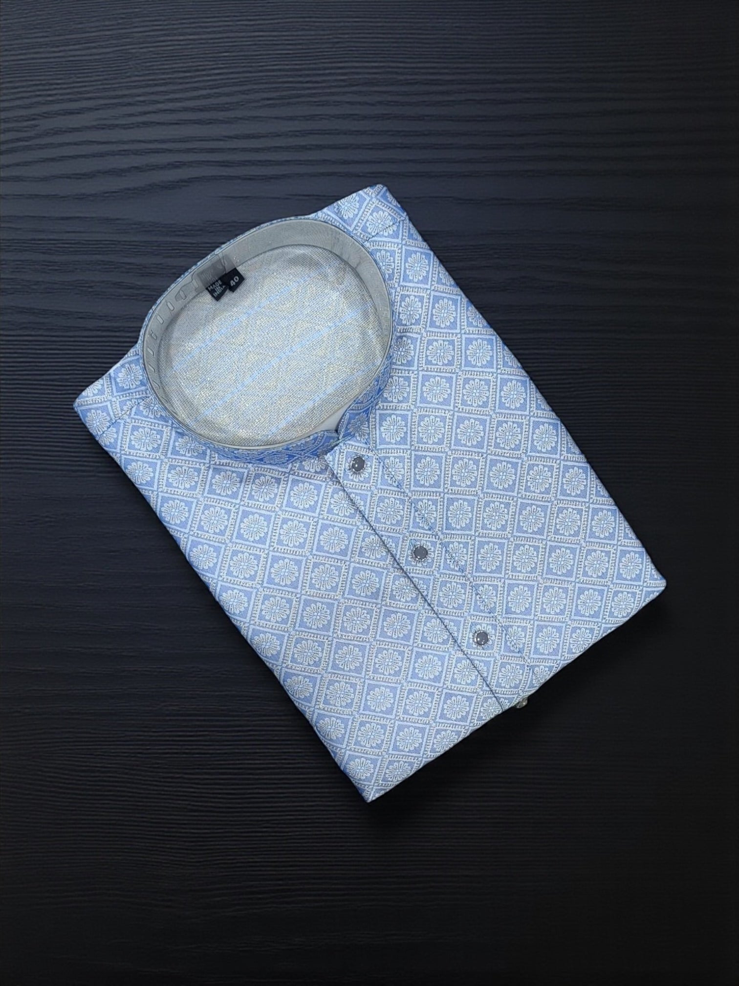 Ivory Color Traditional Men's Kurta Pajama Set– Cultural Wear for Men