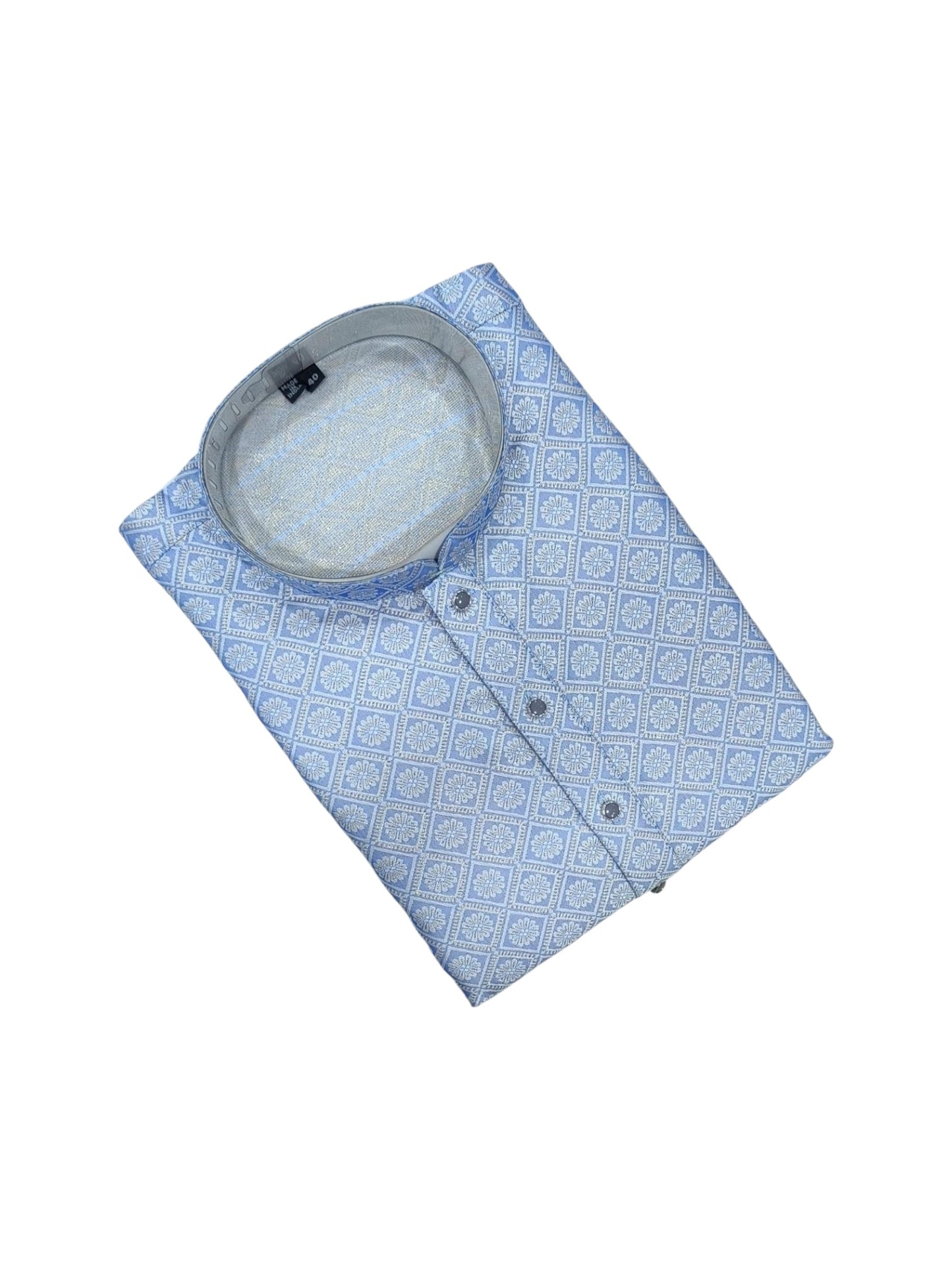 Ivory Color Traditional Men's Kurta Pajama Set– Cultural Wear for Men