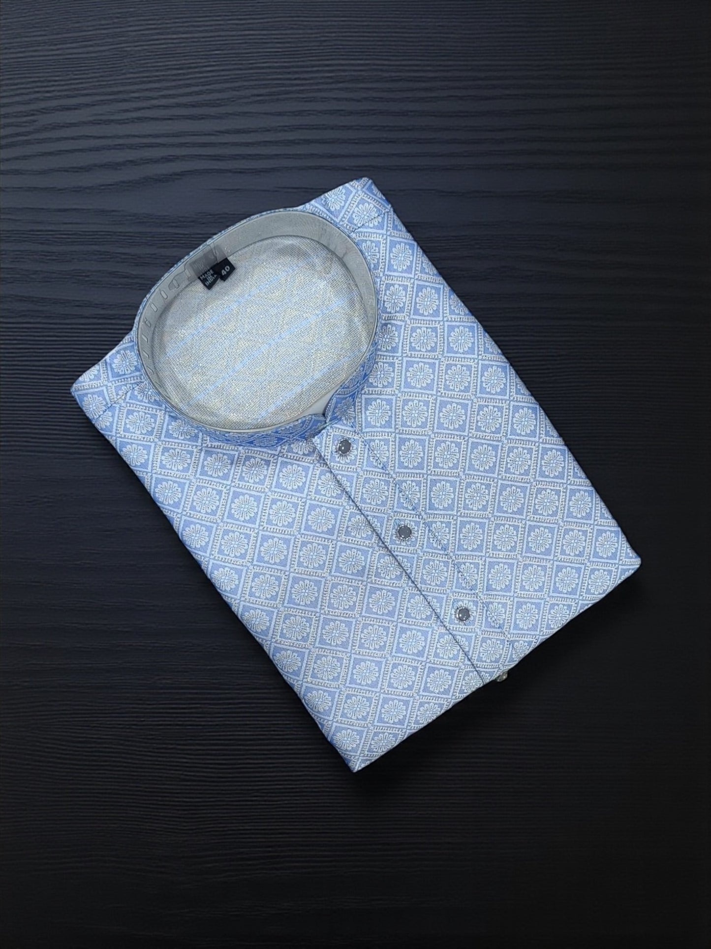 Ivory Color Traditional Men's Kurta Pajama Set– Cultural Wear for Men